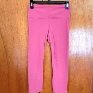Pink Capri Athleta leggings size small